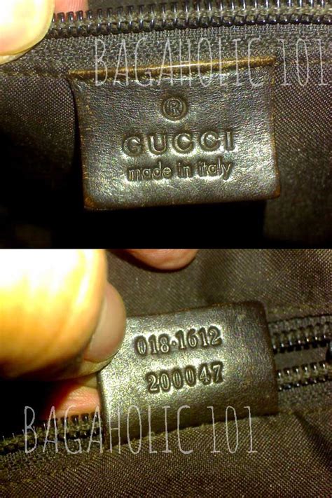 how to check gucci belt serial number online|how to authenticate Gucci bag.